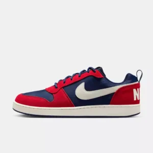 Nike Court Borough Low Premium Men Colourblocked Lace-Ups Sneakers